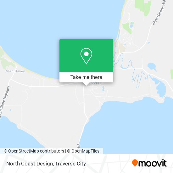 Mapa de North Coast Design