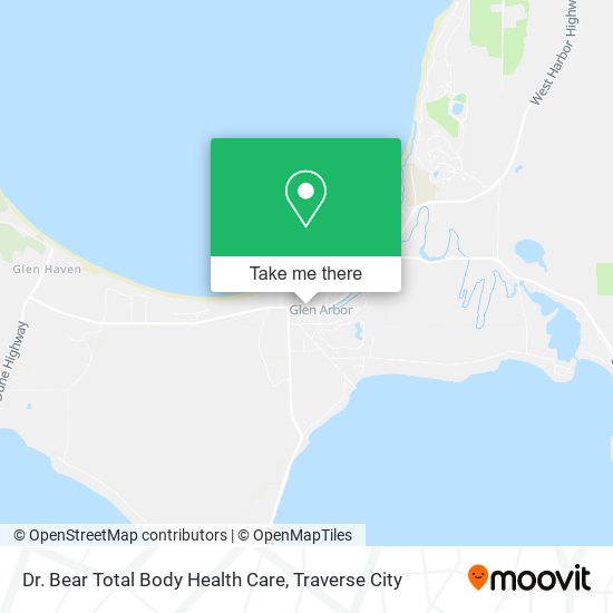 Mapa de Dr. Bear Total Body Health Care