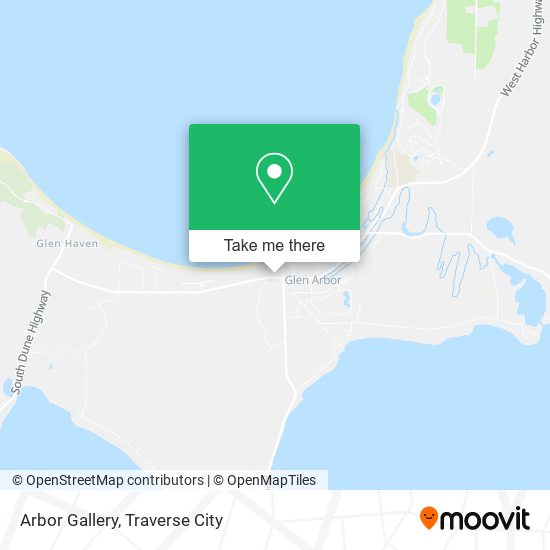 Arbor Gallery map