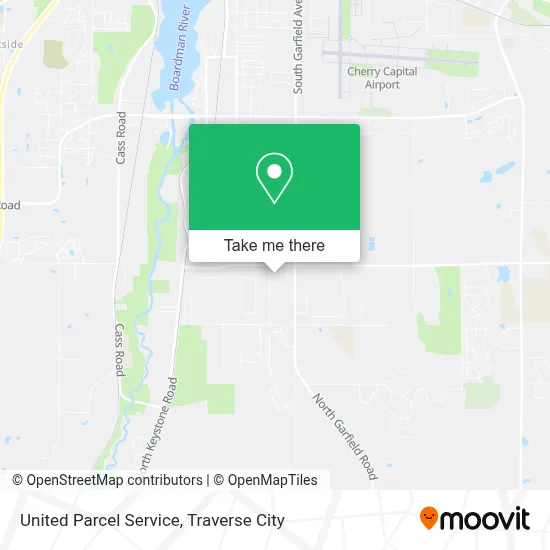 United Parcel Service map