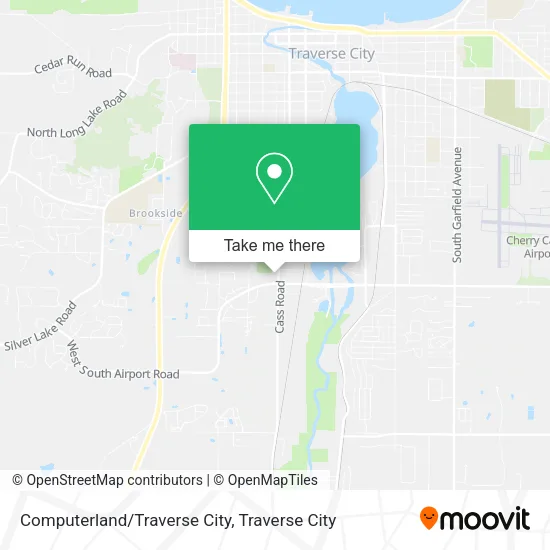 Mapa de Computerland/Traverse City