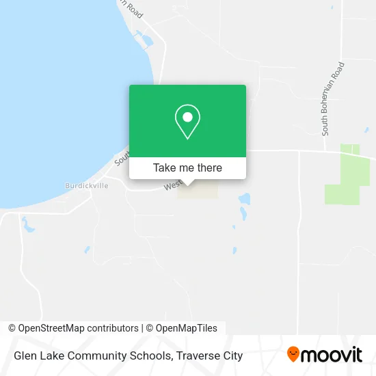 Glen Lake Community Schools map