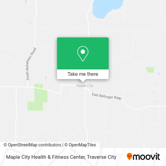 Maple City Health & Fitness Center map