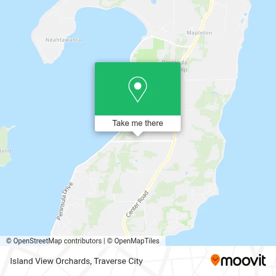 Island View Orchards map
