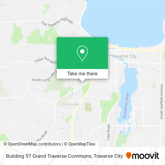 Building 57 Grand Traverse Commons map