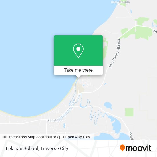 Mapa de Lelanau School