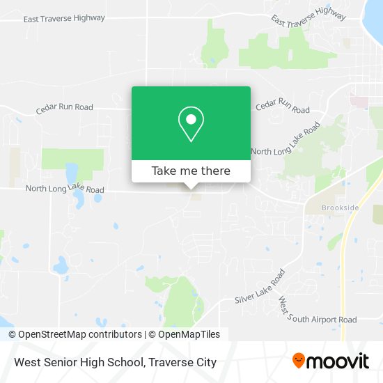 West Senior High School map