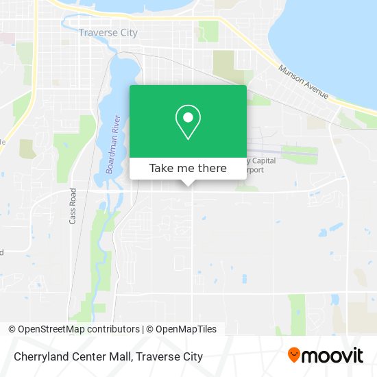 Mapa de Cherryland Center Mall