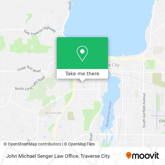 Mapa de John Michael Senger Law Office