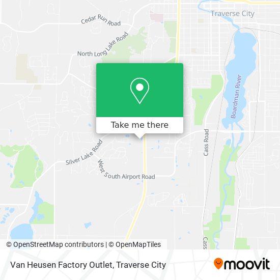 Mapa de Van Heusen Factory Outlet