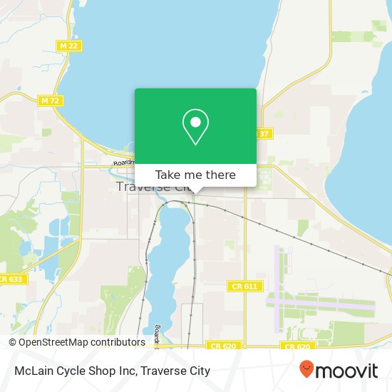 McLain Cycle Shop Inc map