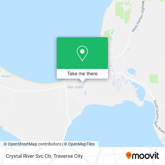 Crystal River Svc Ctr map