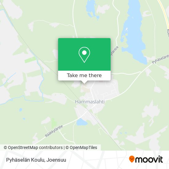 Pyhäselän Koulu map