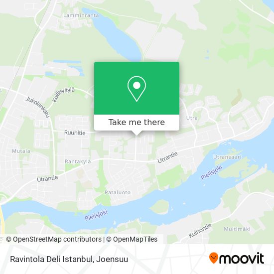 How to get to Ravintola Deli Istanbul in Joensuu by Bus?