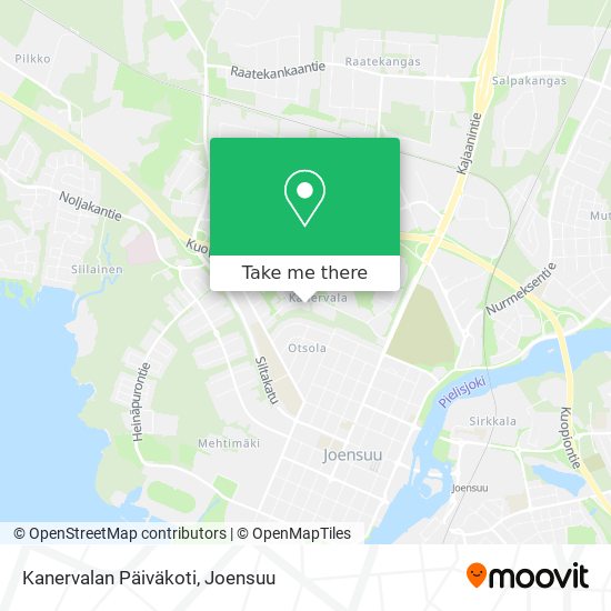 Kanervalan Päiväkoti map