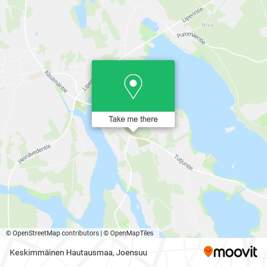 Keskimmäinen Hautausmaa map