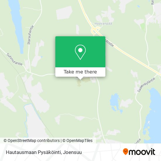 Hautausmaan Pysäköinti map