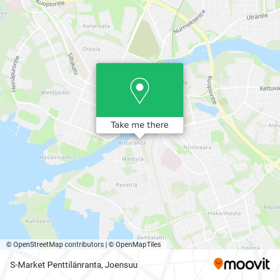 S-Market Penttilänranta map