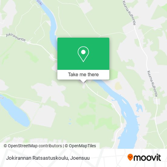 Jokirannan Ratsastuskoulu map