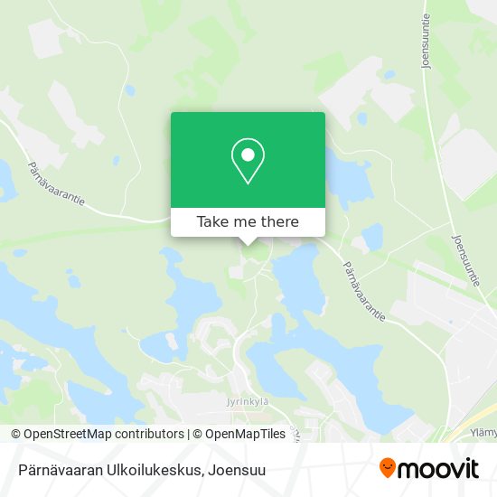 Pärnävaaran Ulkoilukeskus map