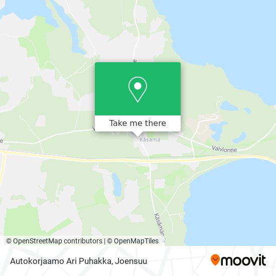 Autokorjaamo Ari Puhakka map