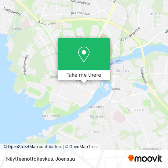 Näytteenottokeskus map