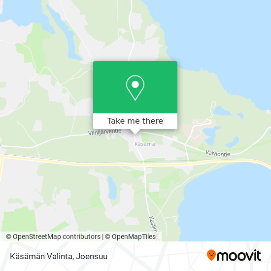 Käsämän Valinta map