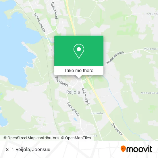 ST1 Reijola map