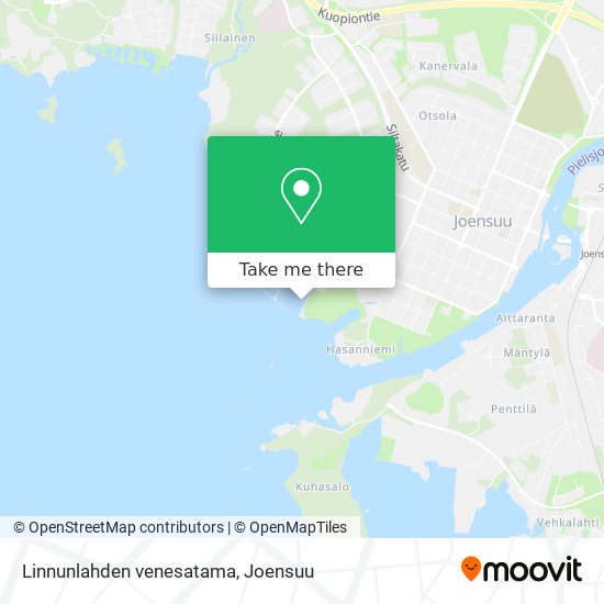 Linnunlahden venesatama map