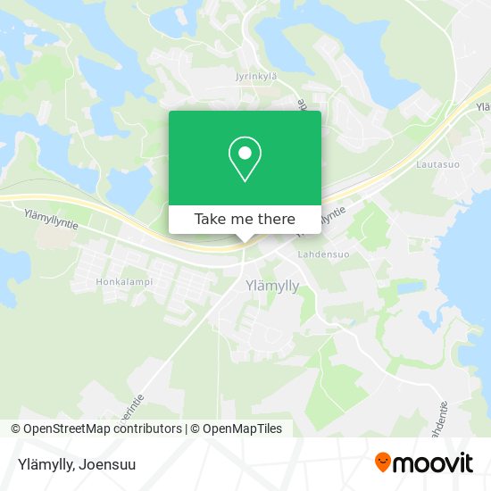 Ylämylly map