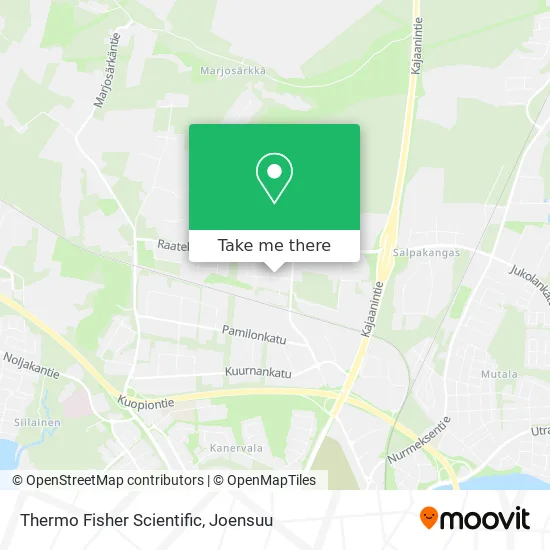 Thermo Fisher Scientific map