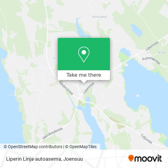 Liperin Linja-autoasema map