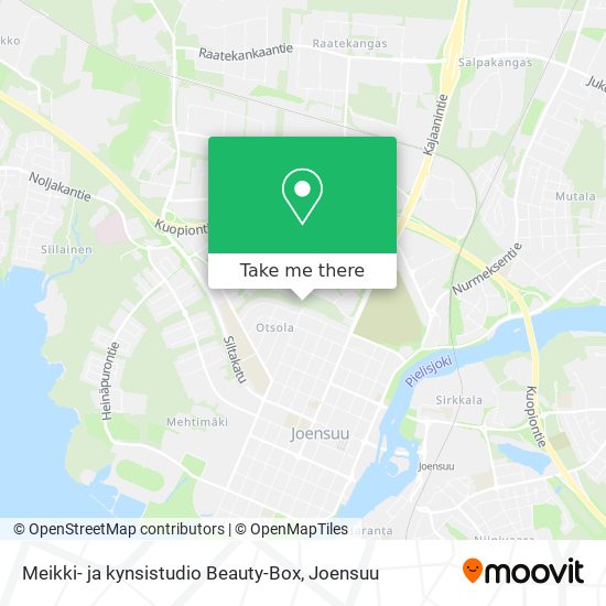 Meikki- ja kynsistudio Beauty-Box map