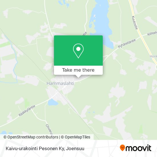 Kaivu-urakointi Pesonen Ky map