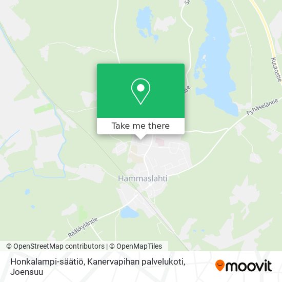 Honkalampi-säätiö, Kanervapihan palvelukoti map