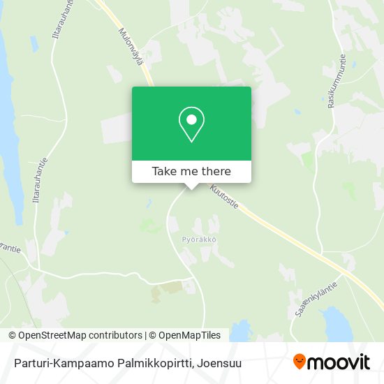Parturi-Kampaamo Palmikkopirtti map