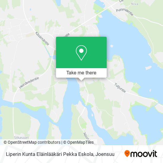 Liperin Kunta Eläinlääkäri Pekka Eskola map