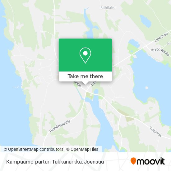 Kampaamo-parturi Tukkanurkka map