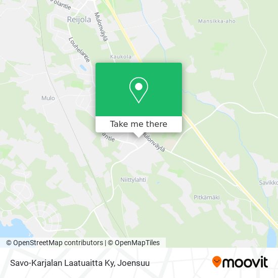Savo-Karjalan Laatuaitta Ky map