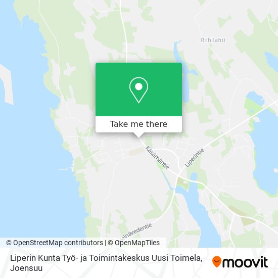 Liperin Kunta Työ- ja Toimintakeskus Uusi Toimela map