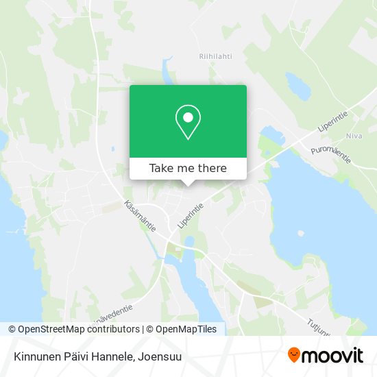 Kinnunen Päivi Hannele map