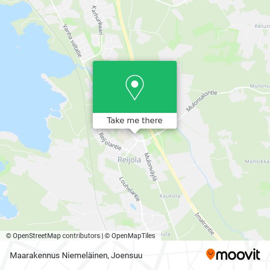 Maarakennus Niemeläinen map