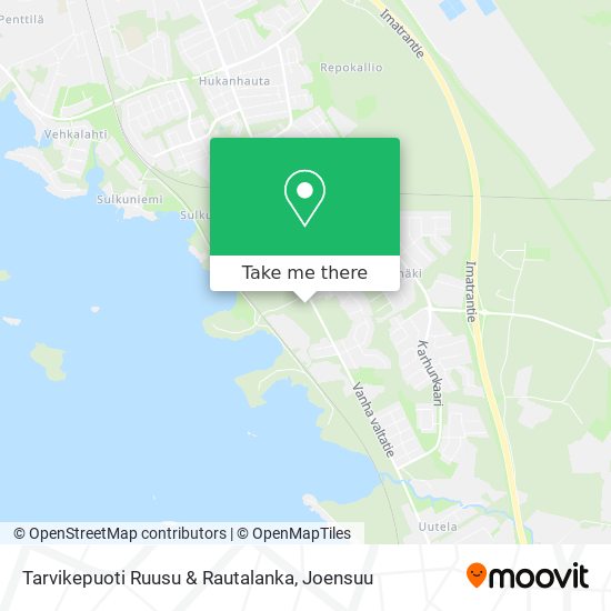 Tarvikepuoti Ruusu & Rautalanka map