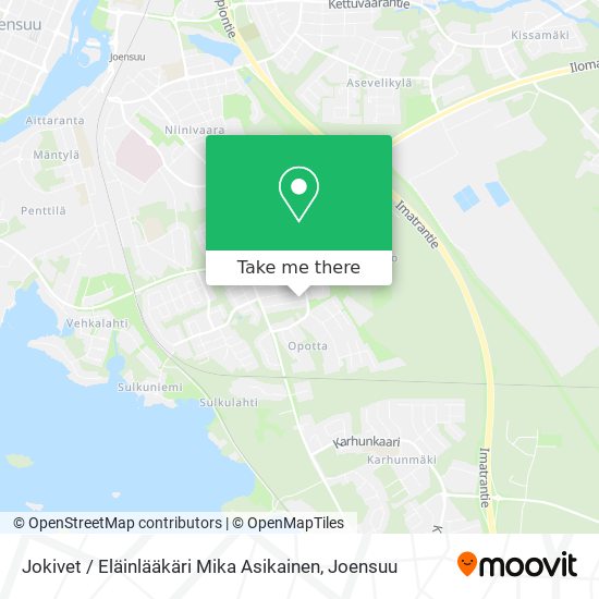 Jokivet / Eläinlääkäri Mika Asikainen map