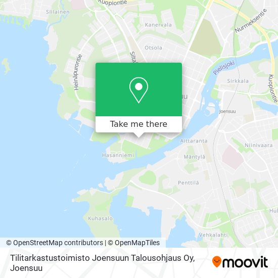 Tilitarkastustoimisto Joensuun Talousohjaus Oy map