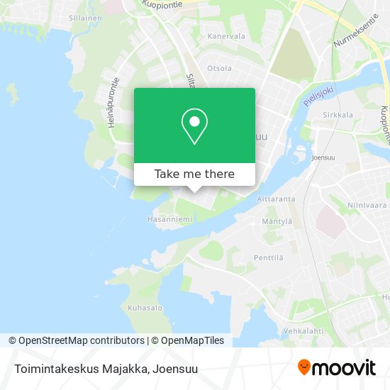 Toimintakeskus Majakka map