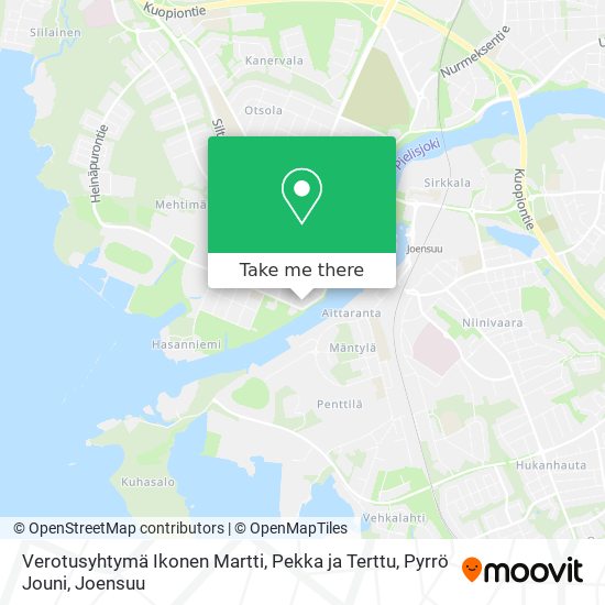 Verotusyhtymä Ikonen Martti, Pekka ja Terttu, Pyrrö Jouni map