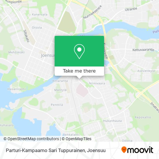 Parturi-Kampaamo Sari Tuppurainen map