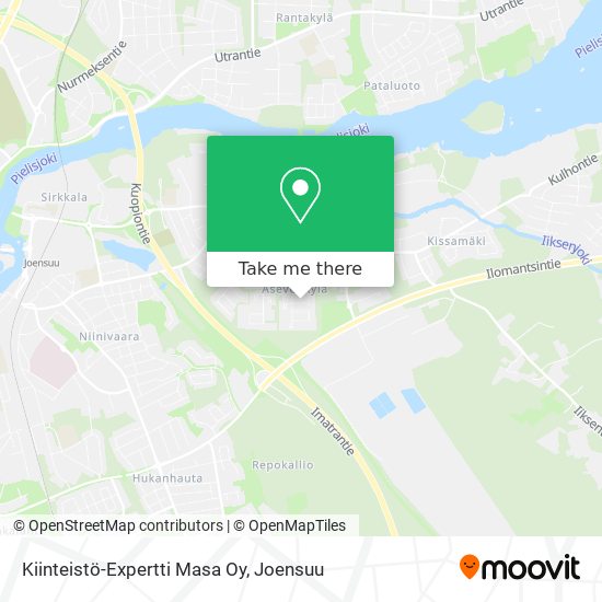 Kiinteistö-Expertti Masa Oy map