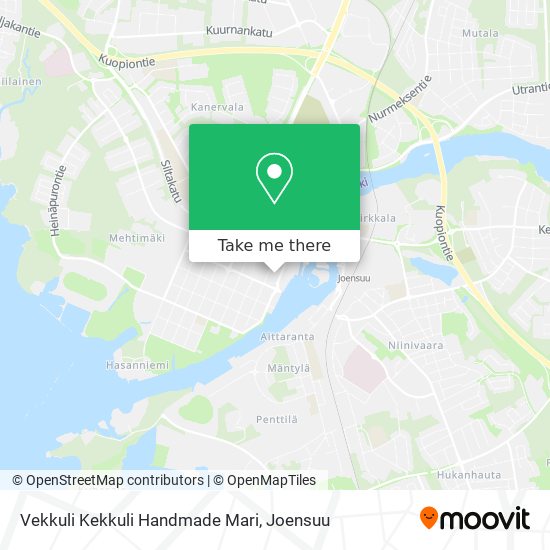Vekkuli Kekkuli Handmade Mari map